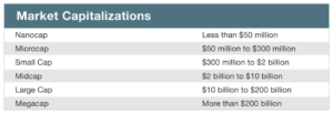 Report Market Capitalizations