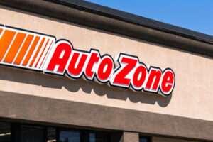 A photo showing the exterior of an AutoZone store.