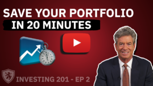 A video thumbnail for the second episode of Alexander Green’s three-part video series Investing 201.