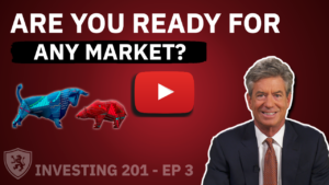 A video thumbnail for the third episode of Alexander Green’s three-part video series, Investing 201.